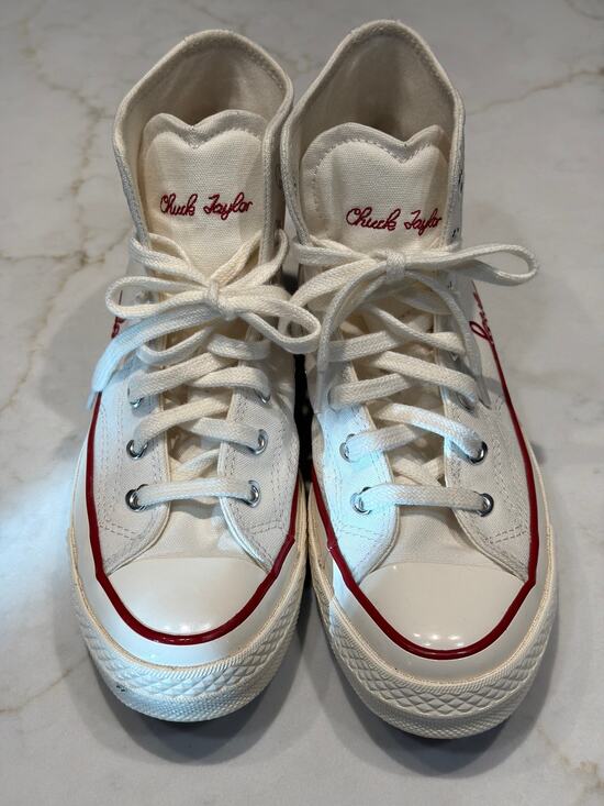 Converse Shoes - Converse Chuck 70 Hi Valentine’s Day "Love" Women’s 7